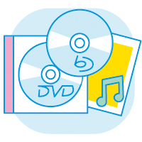 CD DVD ブルーレイ